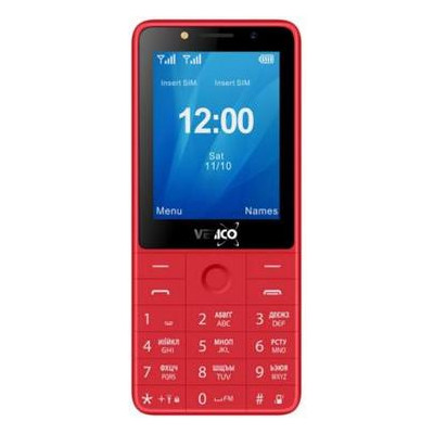 Мобільний телефон Verico Qin S282 Red фото №3