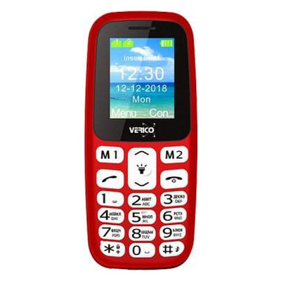 Мобільний телефон Verico Classic A183 Red (4713095608261) фото №1