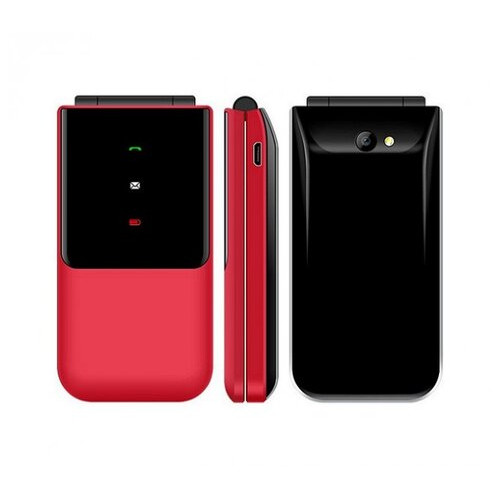 Мобільний телефон Uniwa F2720 red фото №2
