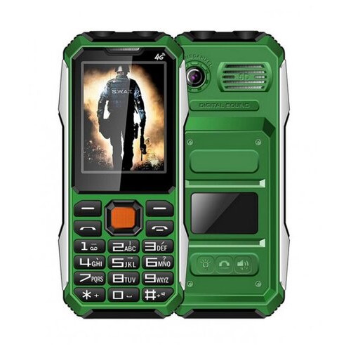 Мобільний телефон H-Mobile A6 green фото №1