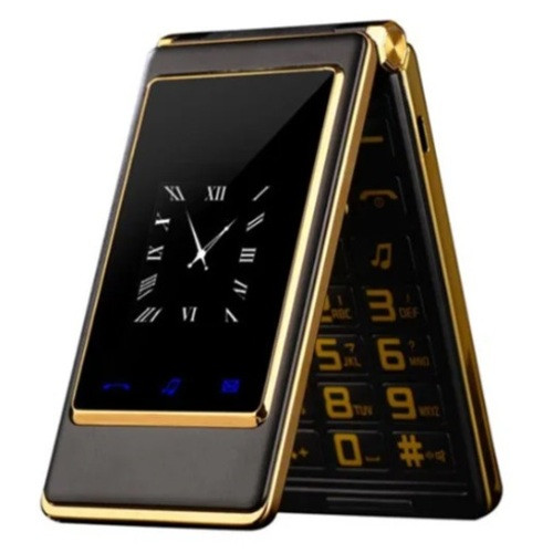Мобільний телефон Tkexun A15 (Satrend A15, Dsfen A15) gold. Flip фото №1