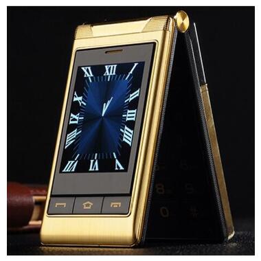 Мобільний телефон Tkexun G10 (Yeemi G10-C, Happyhere F7) gold Dual display фото №1