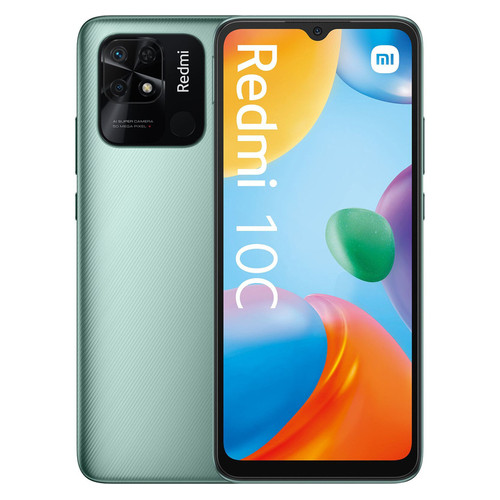 Смартфон Xiaomi Redmi 10C 4/128Gb Mint Green NFC фото №1