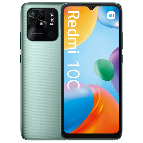 Смартфон Xiaomi Redmi 10C 3/64Gb NFC Mint Green фото №1