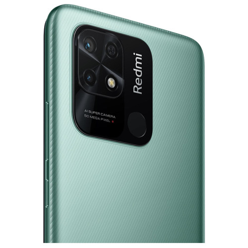 Смартфон Xiaomi Redmi 10C 3/64Gb NFC Mint Green фото №4