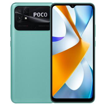 Смартфон Xiaomi Poco C40 3/32Gb Coral Green (Global) фото №1