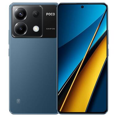 Смартфон Xiaomi Poco X6 5G 12/256GB Blue фото №1