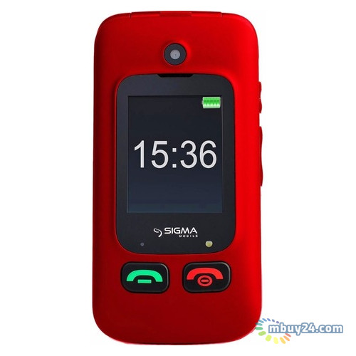 Мобільний телефон Sigma mobile Comfort 50 Shell Duo Red фото №1