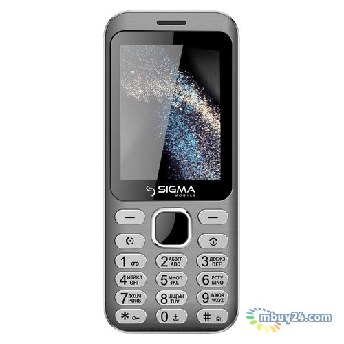 Мобільний телефон Sigma mobile X-Style 33 Steel Grey фото №1