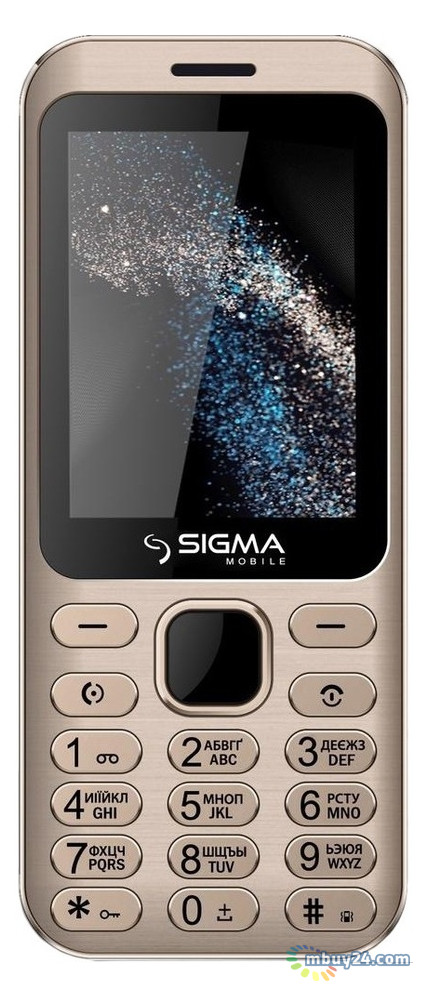 Мобільний телефон Sigma mobile X-style 33 Steel Gold фото №1