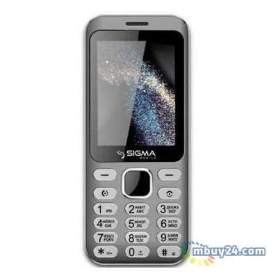 Мобільний телефон Sigma X-style 33 Steel Dual Sim Grey (4827798854914) фото №1
