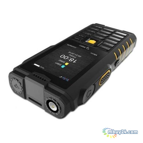 Мобільний телефон Sigma mobile X-treme DZ68 Dual Sim Black/Yellow (4827798466322) фото №7