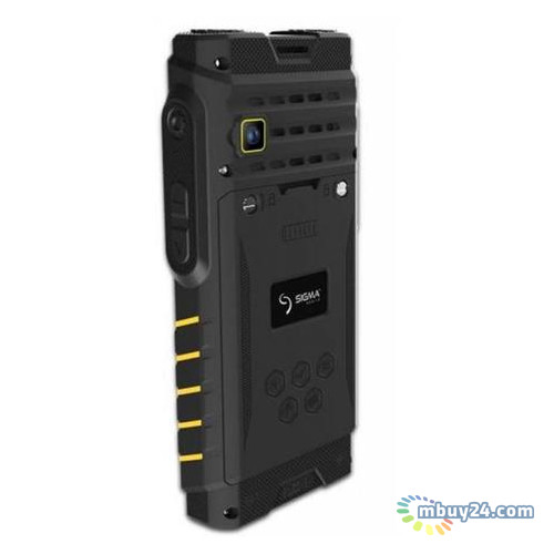 Мобільний телефон Sigma mobile X-treme DZ68 Dual Sim Black/Yellow (4827798466322) фото №5