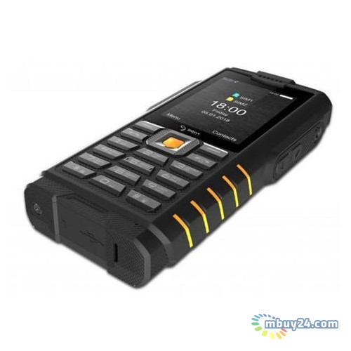 Мобільний телефон Sigma mobile X-treme DZ68 Dual Sim Black/Yellow (4827798466322) фото №6