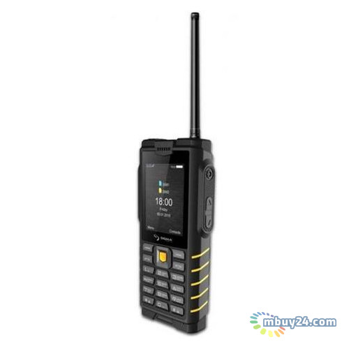 Мобільний телефон Sigma mobile X-treme DZ68 Dual Sim Black/Yellow (4827798466322) фото №4