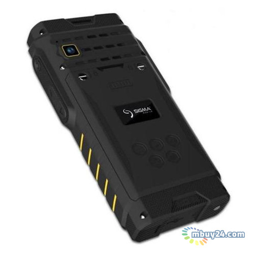 Мобільний телефон Sigma mobile X-treme DZ68 Dual Sim Black/Yellow (4827798466322) фото №9