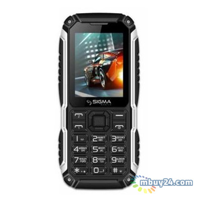 Мобільний телефон Sigma PT68 4400mAh Black (4827798855515) фото №1