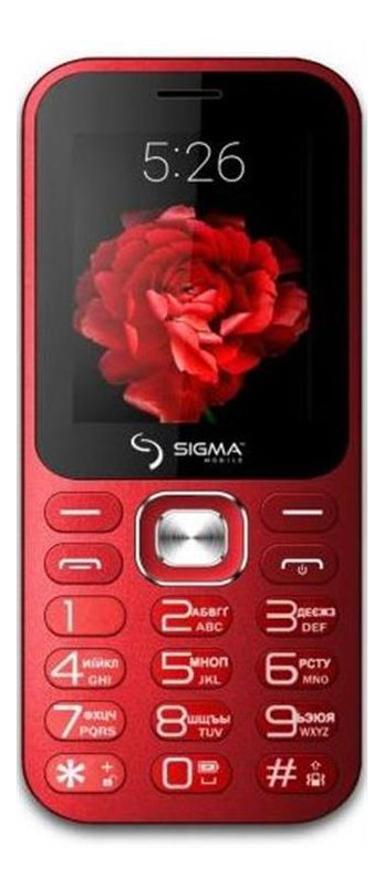 Мобільний телефон Sigma mobile X-style 32 Boombox Red фото №1