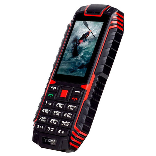 Мобільний телефон Sigma mobile X-treme DT68 Black/Red (976064) фото №2
