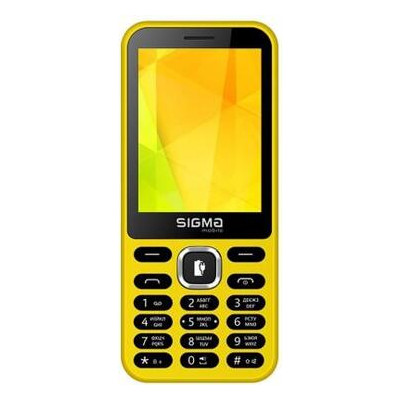 Мобільний телефон Sigma X-style 31 Power Yellow (4827798854761) фото №1