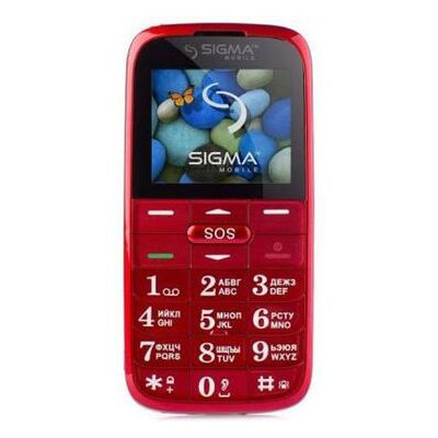 Мобильный телефон Sigma Comfort 50 Slim2 Black/Red Original *CN фото №8