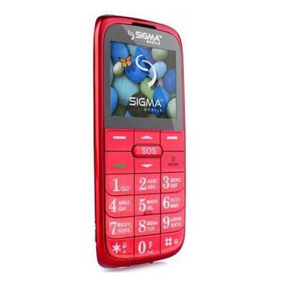 Мобильный телефон Sigma Comfort 50 Slim2 Black/Red Original *CN фото №6