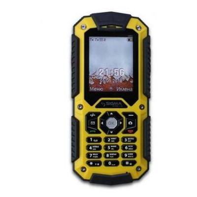 Мобильный телефон Sigma X-treme PQ67 Dual Sim Yellow (4827798373712) / Black *CN фото №1