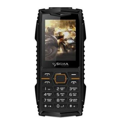 Мобільний телефон Sigma X-treme AZ68 Black Orange (4827798374917) фото №1