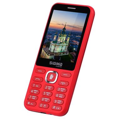 Мобільний телефон Sigma X-style 31 Power Type-C Red (4827798855058) фото №3