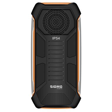 Мобильный телефон Sigma mobile X-style 323 Rain Black/Orange (4827798885727) фото №2