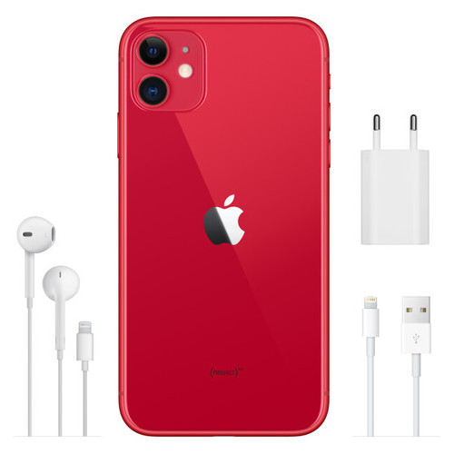 Смартфон Apple iPhone 11 128Gb Red *EU фото №5