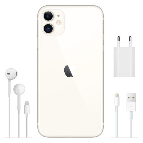 Смартфон Apple iPhone 11 4/128Gb White *EU фото №5