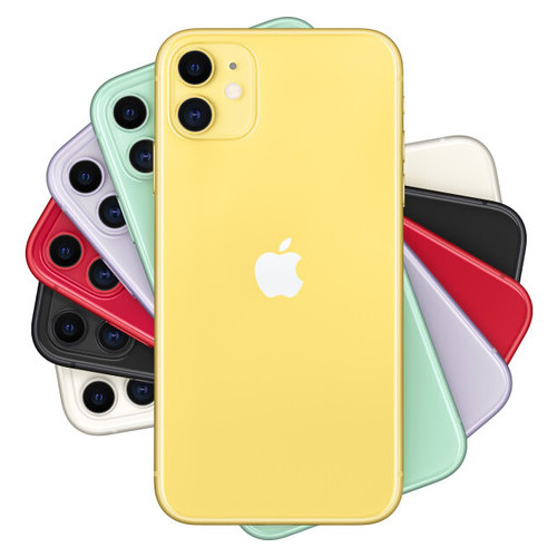 Смартфон Apple iPhone 11 4/128Gb Yellow *EU фото №4