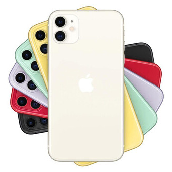 Смартфон Apple iPhone 11 128Gb White (MHDJ3) фото №3