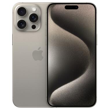 Смартфон Apple iPhone 15 Pro 256 GB Natural Titanium (MTV53) фото №1