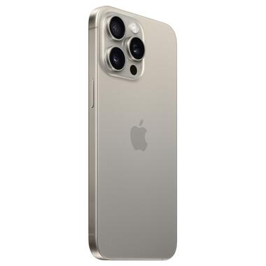 Смартфон Apple iPhone 15 Pro 256 GB Natural Titanium (MTV53) фото №3