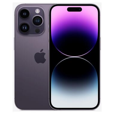 Смартфон Apple iPhone 14 PRO eSIM 256GB Deep Purple Refurbished Grade A фото №1