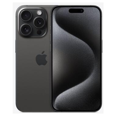 Смартфон Apple iPhone 15 Pro 256GB eSim MTQR3 Black Titanium  фото №1