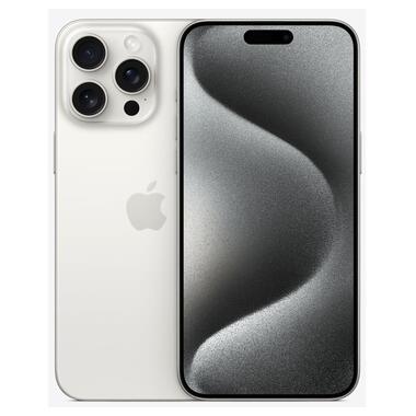 Смартфон Apple iPhone 15 Pro Max 512GB 1 Sim MU7D3 White Titanium  фото №1