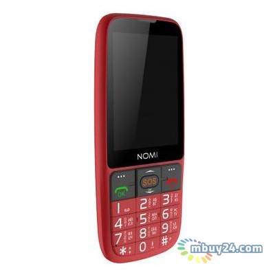 Мобільний телефон Nomi i281 Dual Sim Red фото №1