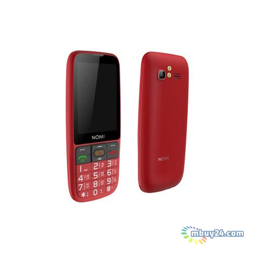 Мобільний телефон Nomi i281 Dual Sim Red фото №2