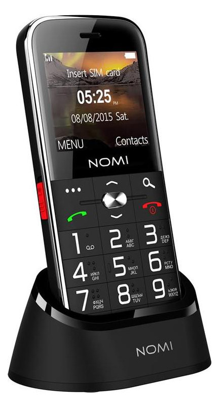 Мобільний телефон Nomi i220 Dual Sim Black фото №1