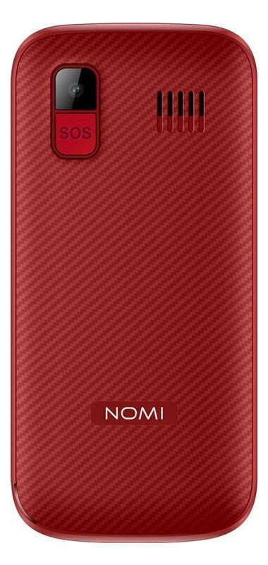 Мобільний телефон Nomi i220 Dual Sim Red фото №4