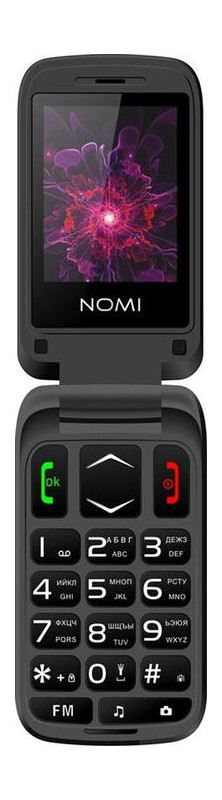 Мобільний телефон Nomi i2400 Dual Sim Black фото №3