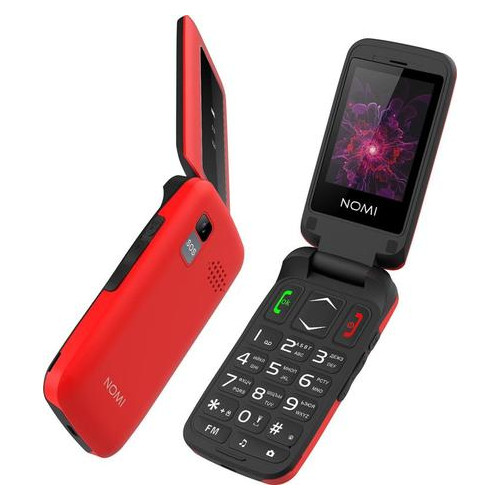 Мобільний телефон Nomi i2400 Dual Sim Red фото №8