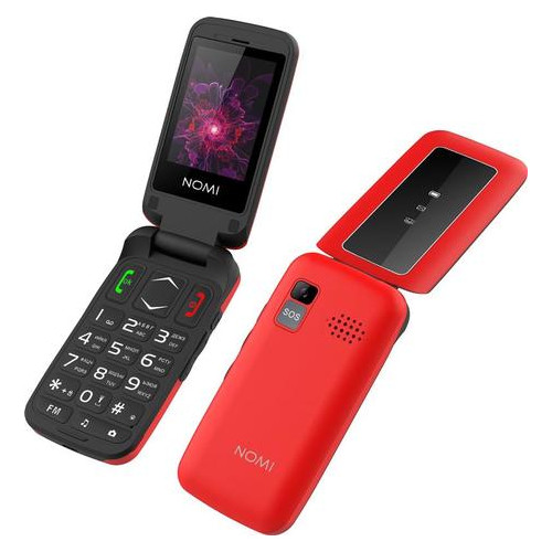 Мобільний телефон Nomi i2400 Dual Sim Red фото №9