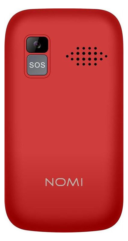 Мобільний телефон Nomi i2400 Dual Sim Red фото №2