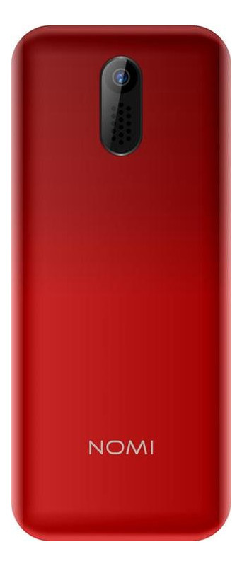 Мобільний телефон Nomi i284 Dual Sim Red фото №3