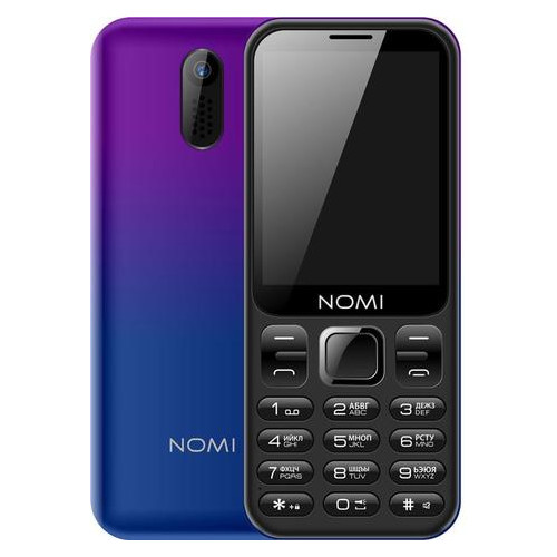 Мобільний телефон Nomi i284 Dual Sim Violet/Blue фото №1