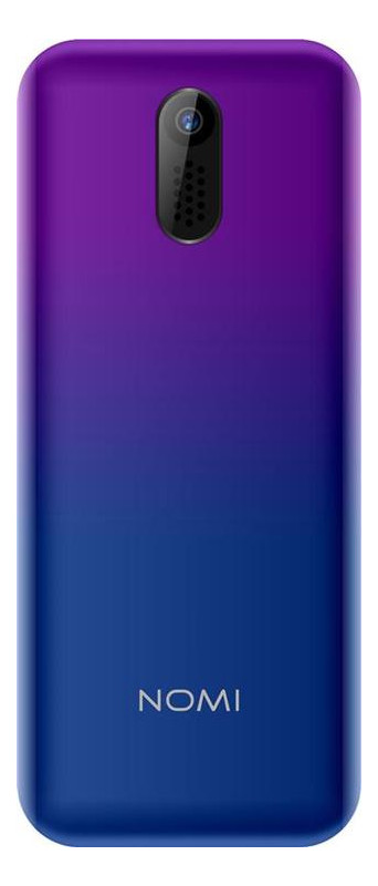 Мобільний телефон Nomi i284 Dual Sim Violet/Blue фото №3